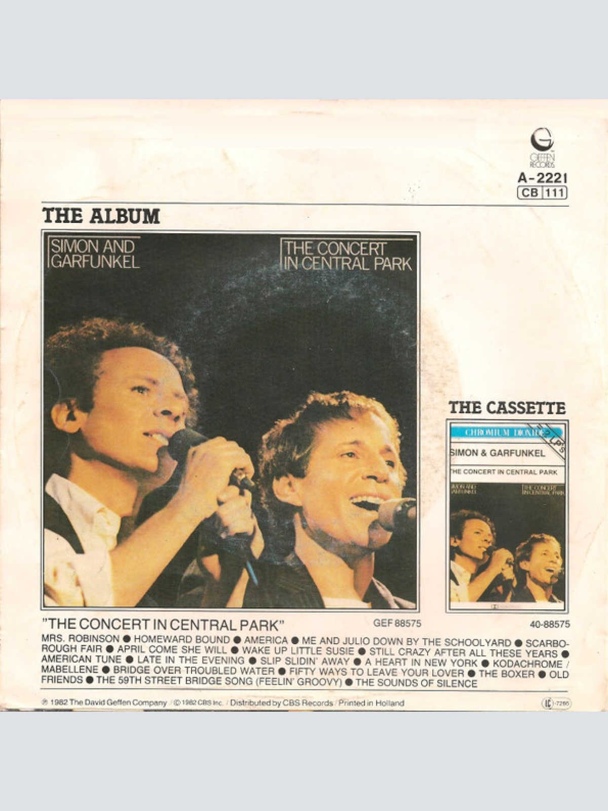 Vinyl / Simon & Garfunkel - Mrs. Robinson / Bridge Over Troubled Water