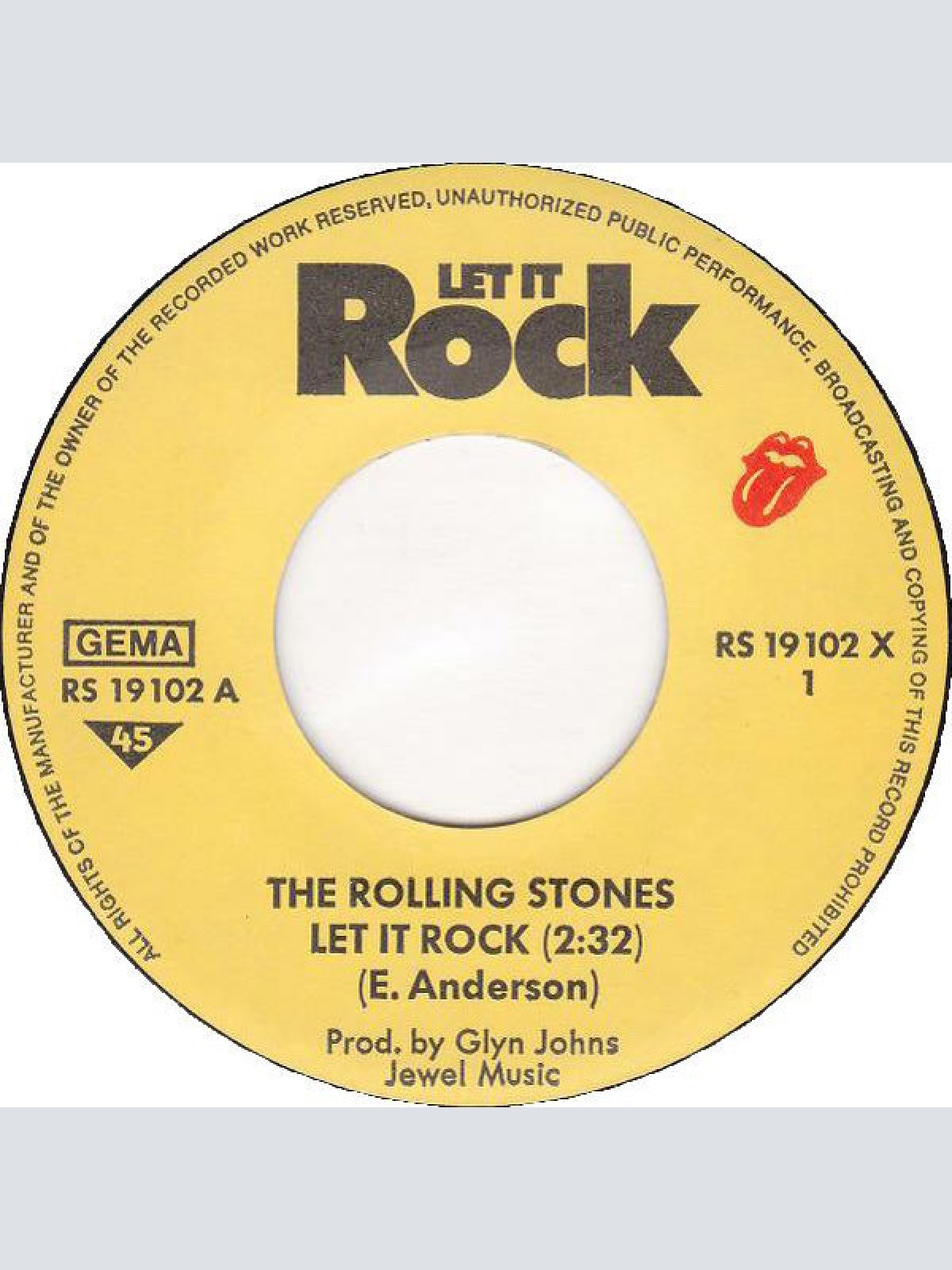 Vinyl / The Rolling Stones - Let It Rock