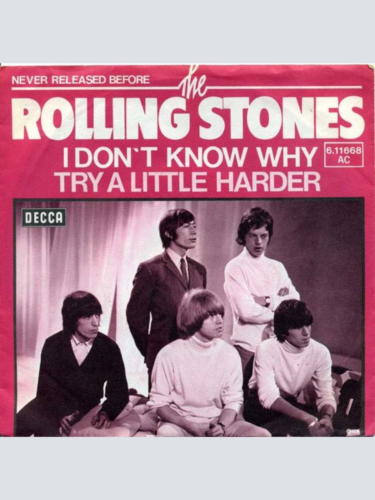 Vinyl / The Rolling Stones - I Don't Know Why / Try A Little Harder