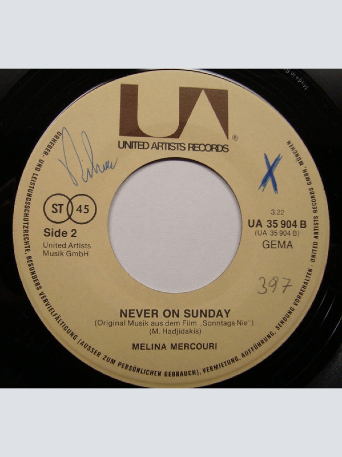 Vinyl / Marilyn Monroe / Melina Mercouri - Some Like It Hot / Never On Sunday