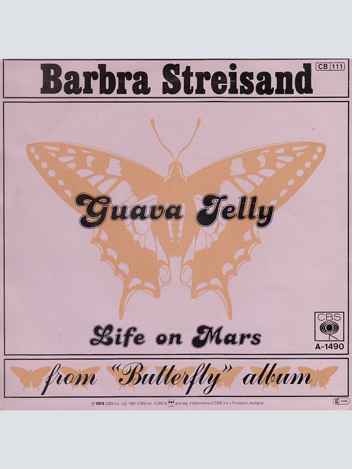 Vinyl / Barbra Streisand - Guava Jelly