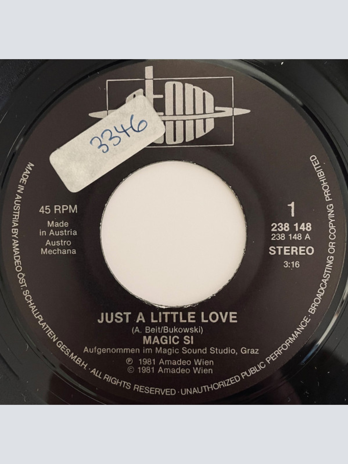Vinyl / Magic (14) - Just A Little Love