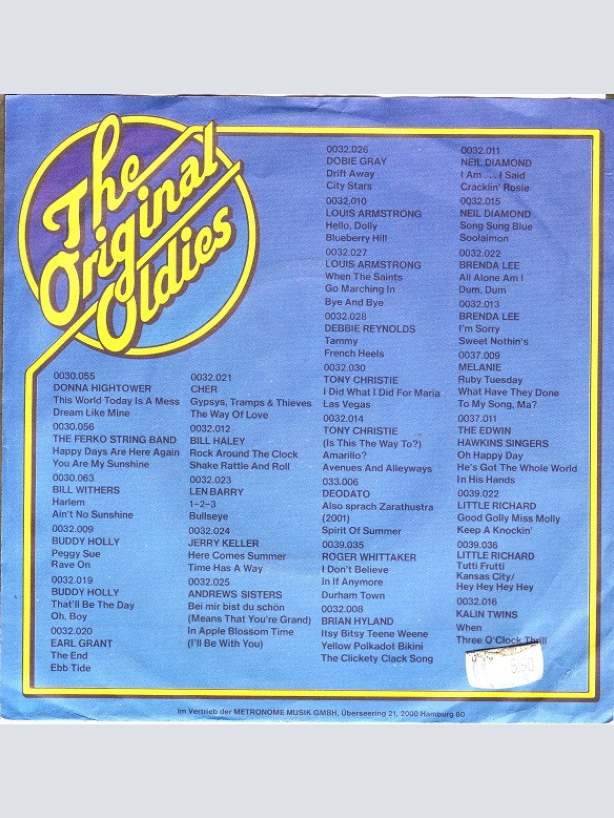 Vinyl / Louis Armstrong - When The Saints Go Marching In / Bye And Bye