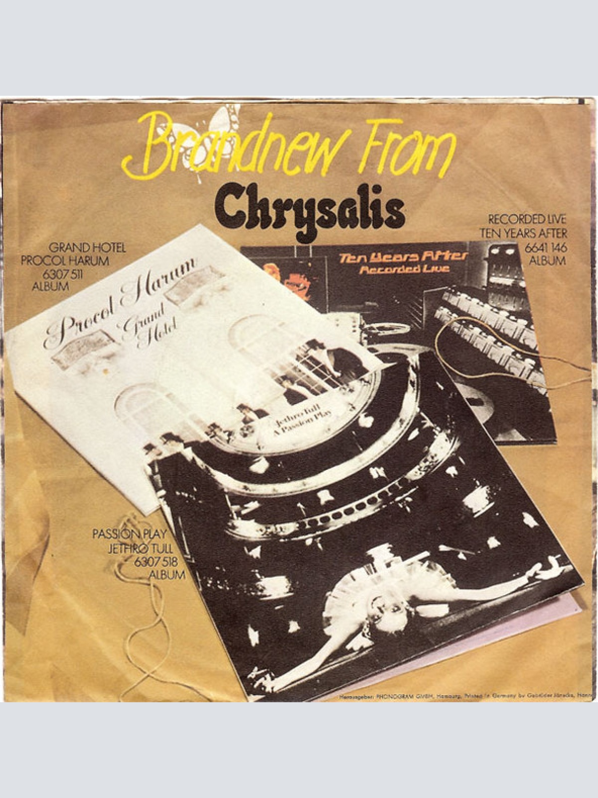 Vinyl / Jethro Tull - Locomotive Breath / Look Into The Sun