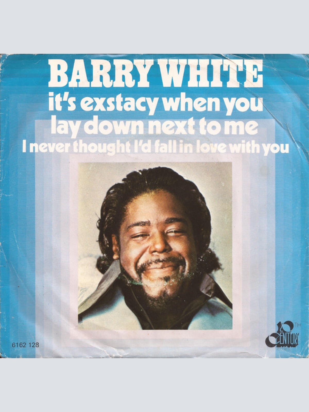 Vinyl / Barry White - It's Ecstasy When You Lay Down Next To Me