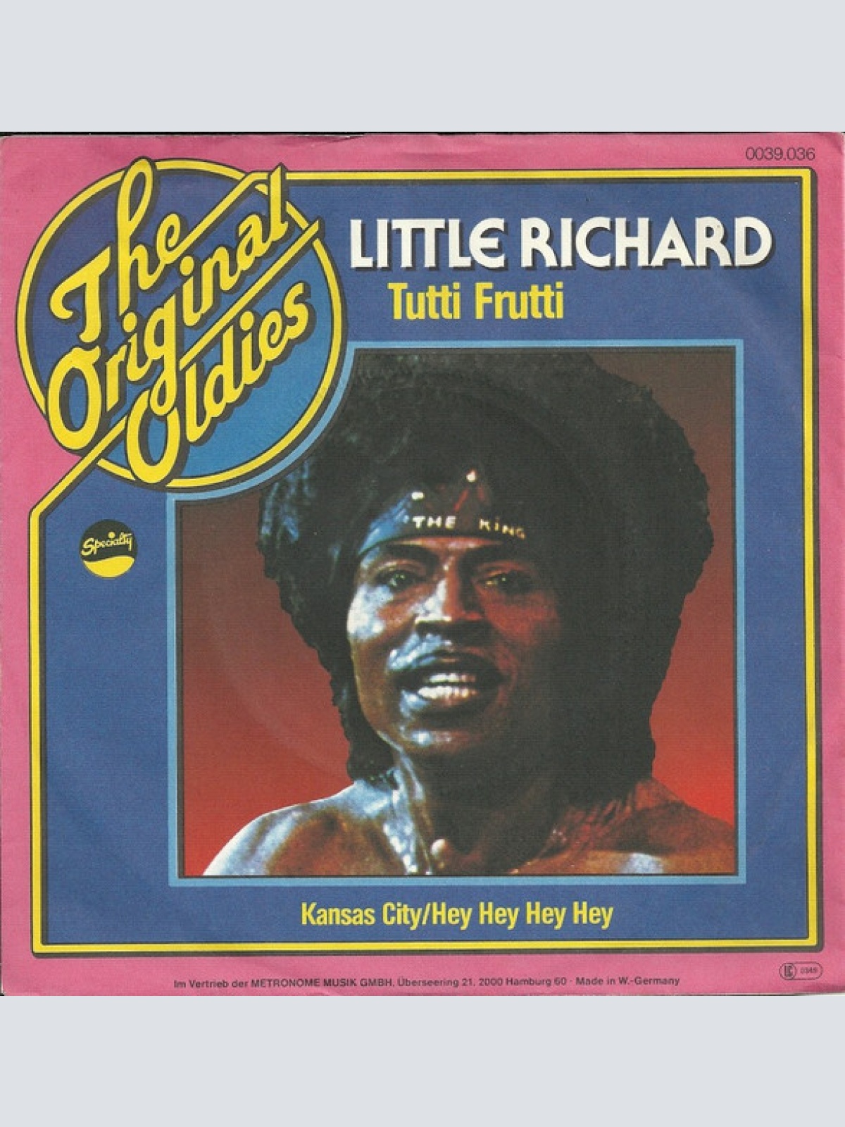 Vinyl / Little Richard - Tutti Frutti