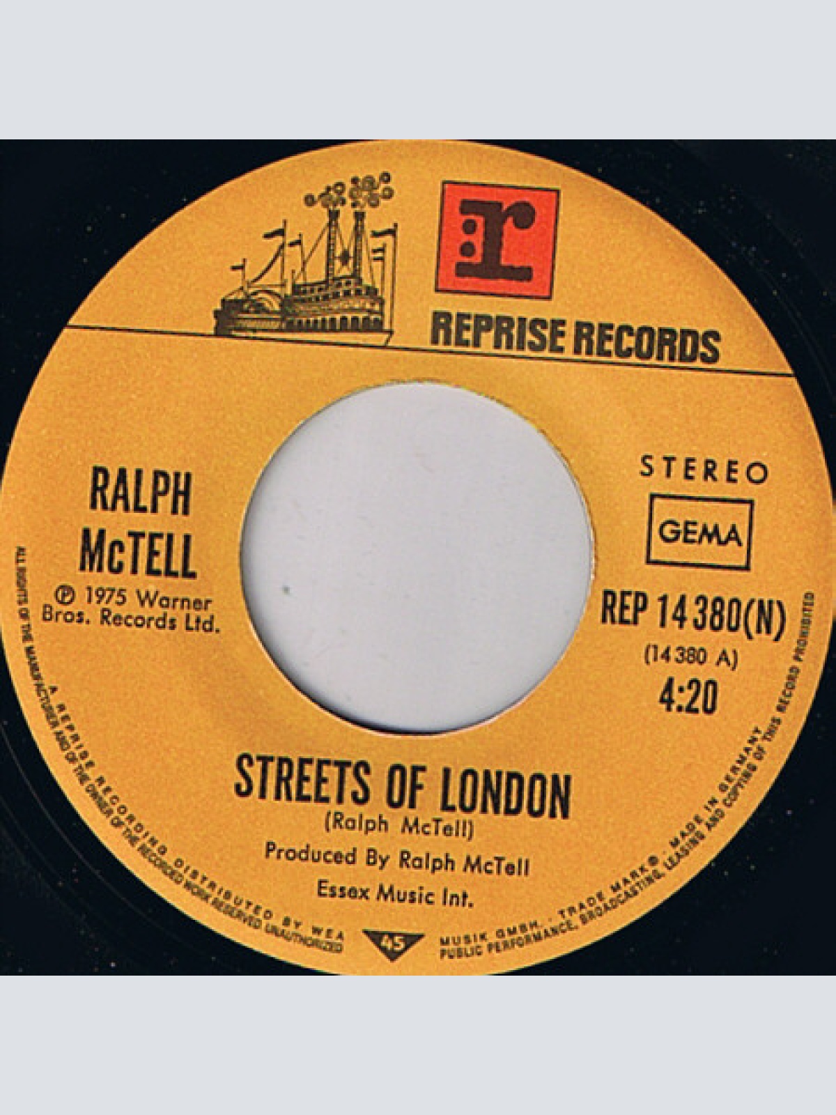 Vinyl / Ralph McTell - Streets Of London
