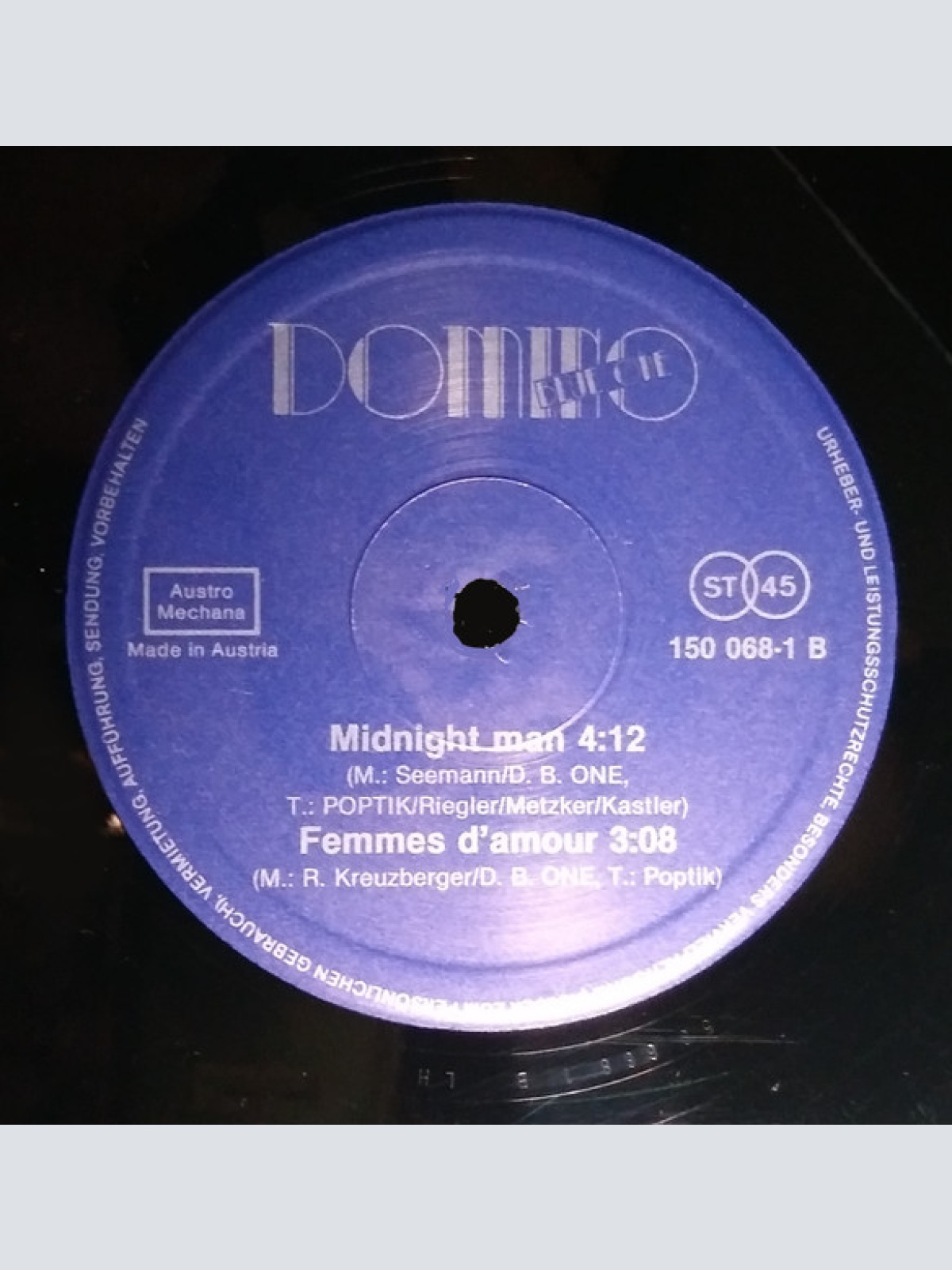 Vinyl / Domino Blue One - Don't Trust Ladies