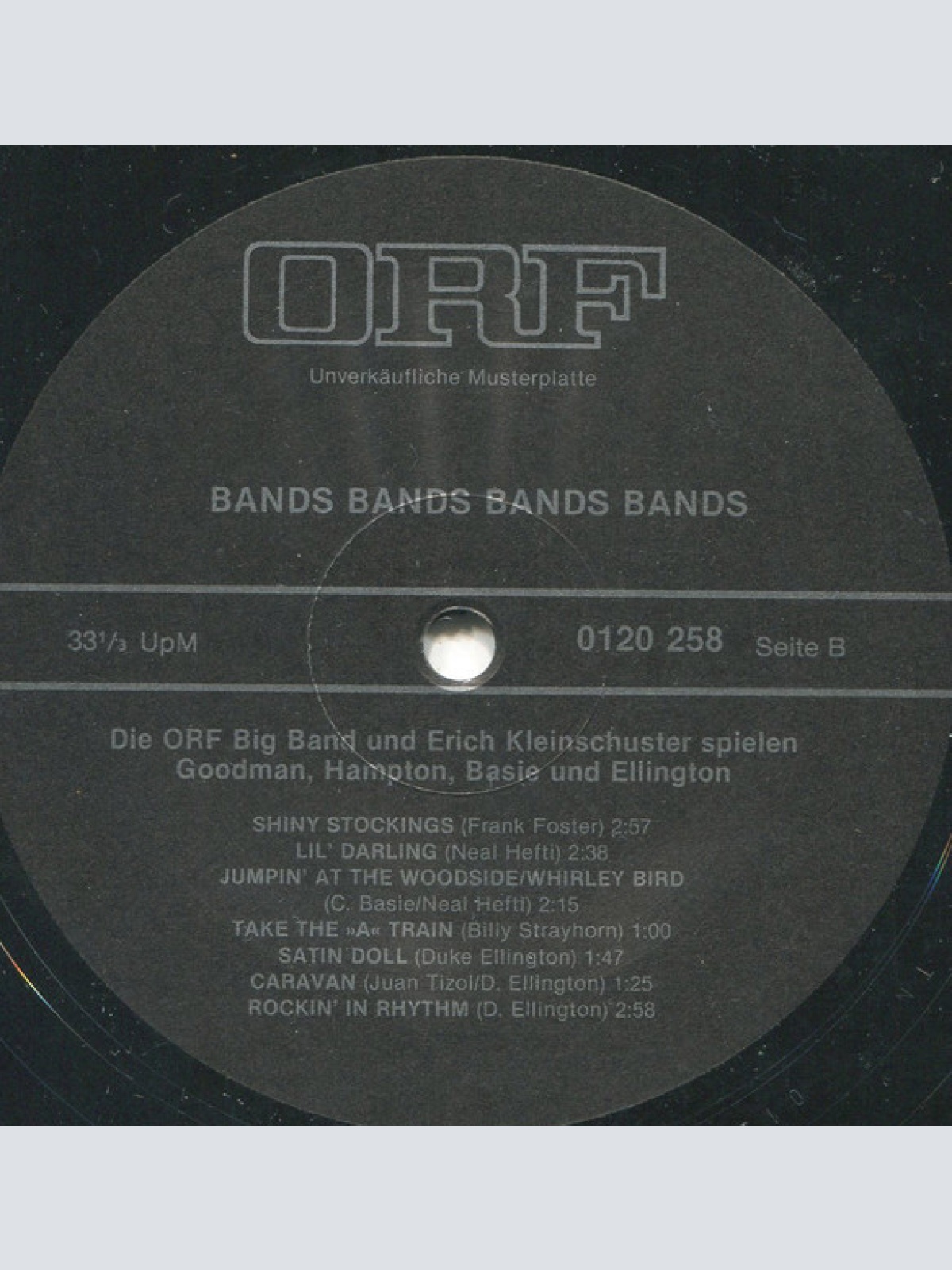 Vinyl / Franz Schubert - Leoš Janáček - ORF Symphonieorchester / ORF Big Band - Erich Kleinschuster - Schubert - Janáček 1978 / Bands Bands Bands Bands