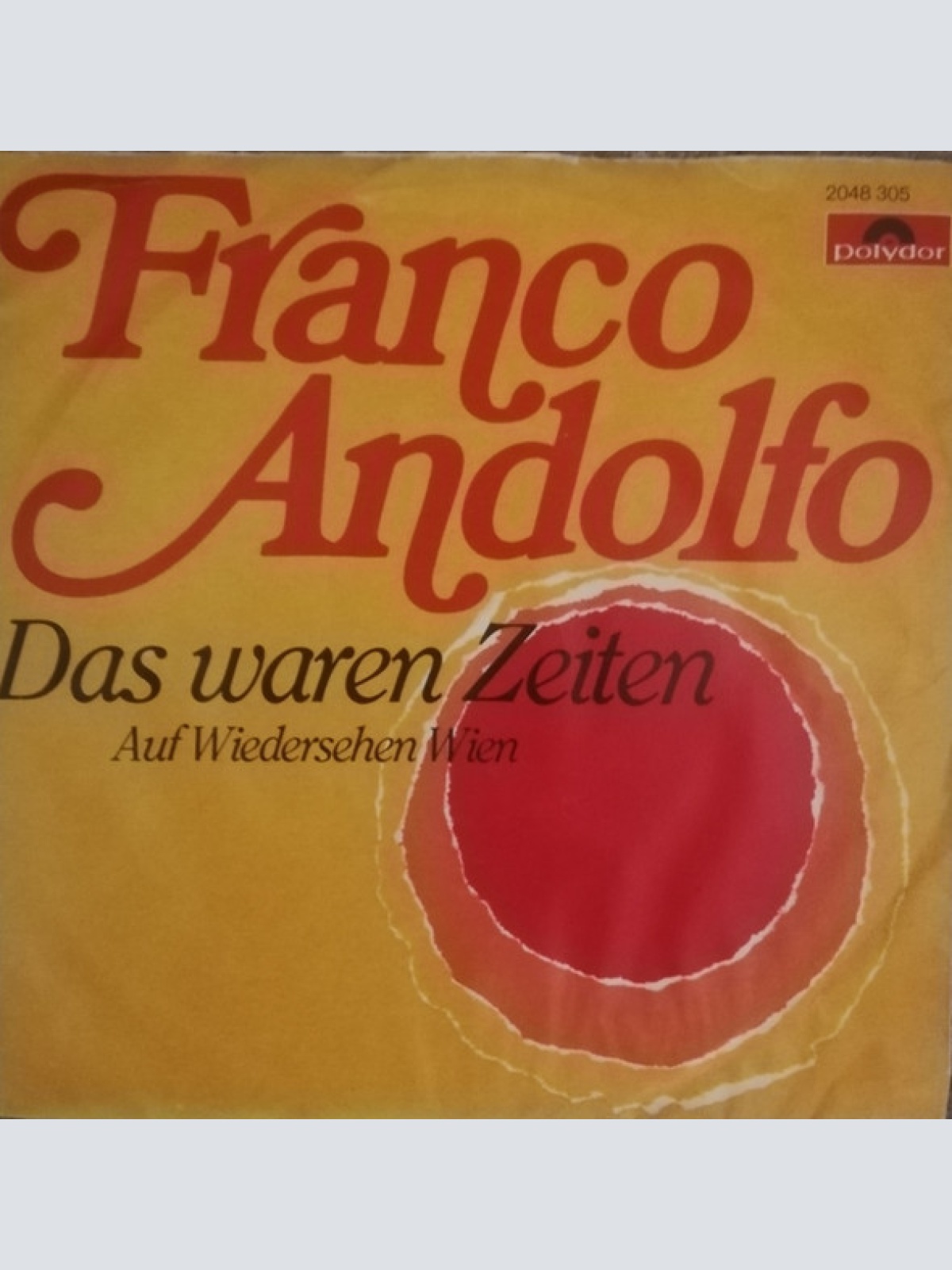 Vinyl / Franco Andolfo - Das Waren Zeiten