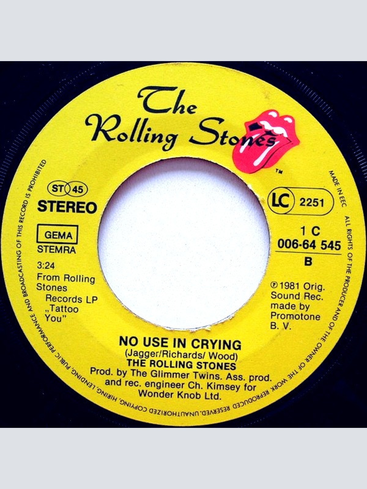 Vinyl / Rolling Stones* - Start Me Up