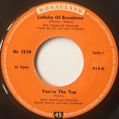 Vinyl / Various - Lullaby Of Broadway / You´re The Top / Just One Of Those Things / I Hear Music