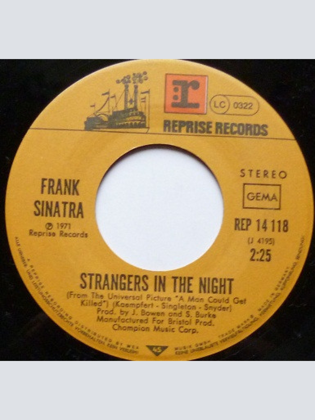 Vinyl / Frank Sinatra - Strangers In The Night / My Way