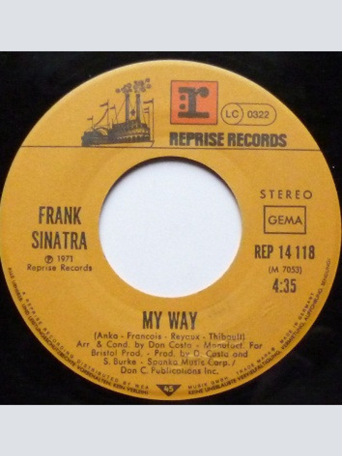 Vinyl / Frank Sinatra - Strangers In The Night / My Way