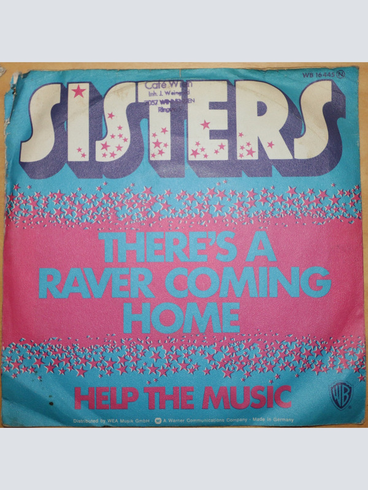 Vinyl / Sisters (8) - There's A Raver Coming Home / Help The Music