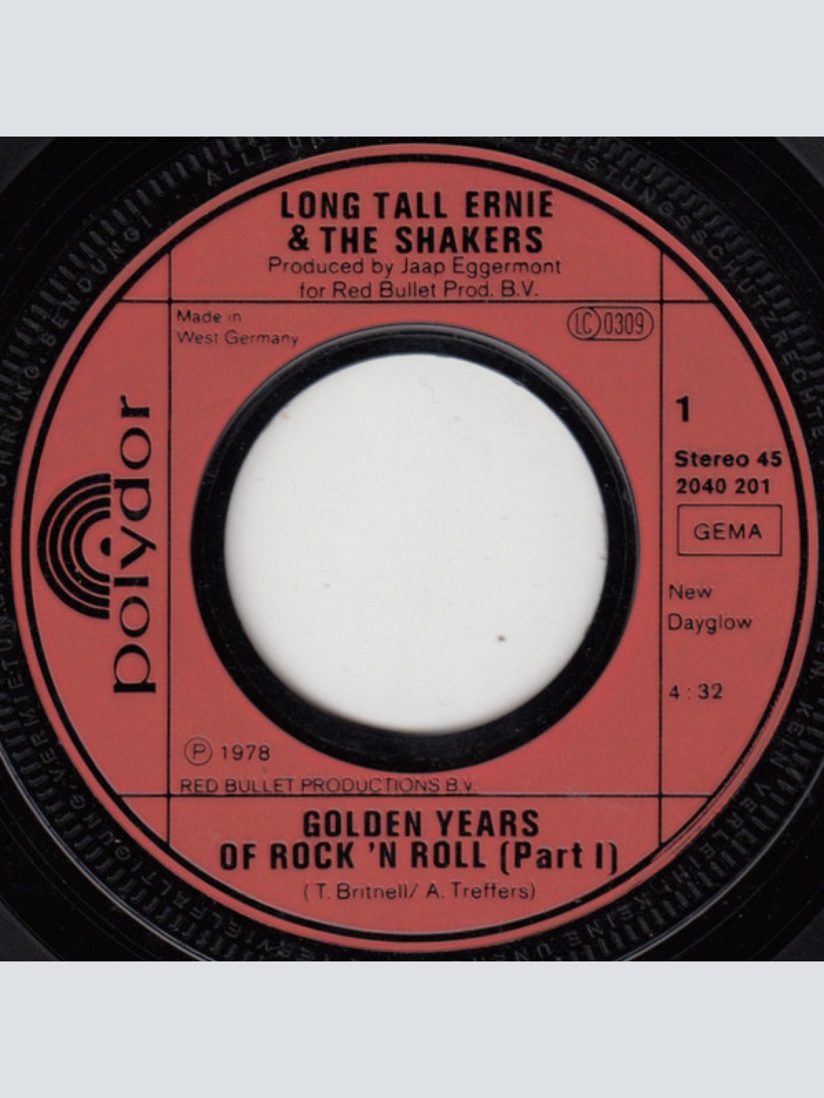 Vinyl / Long Tall Ernie And The Shakers - Golden Years Of Rock 'N Roll