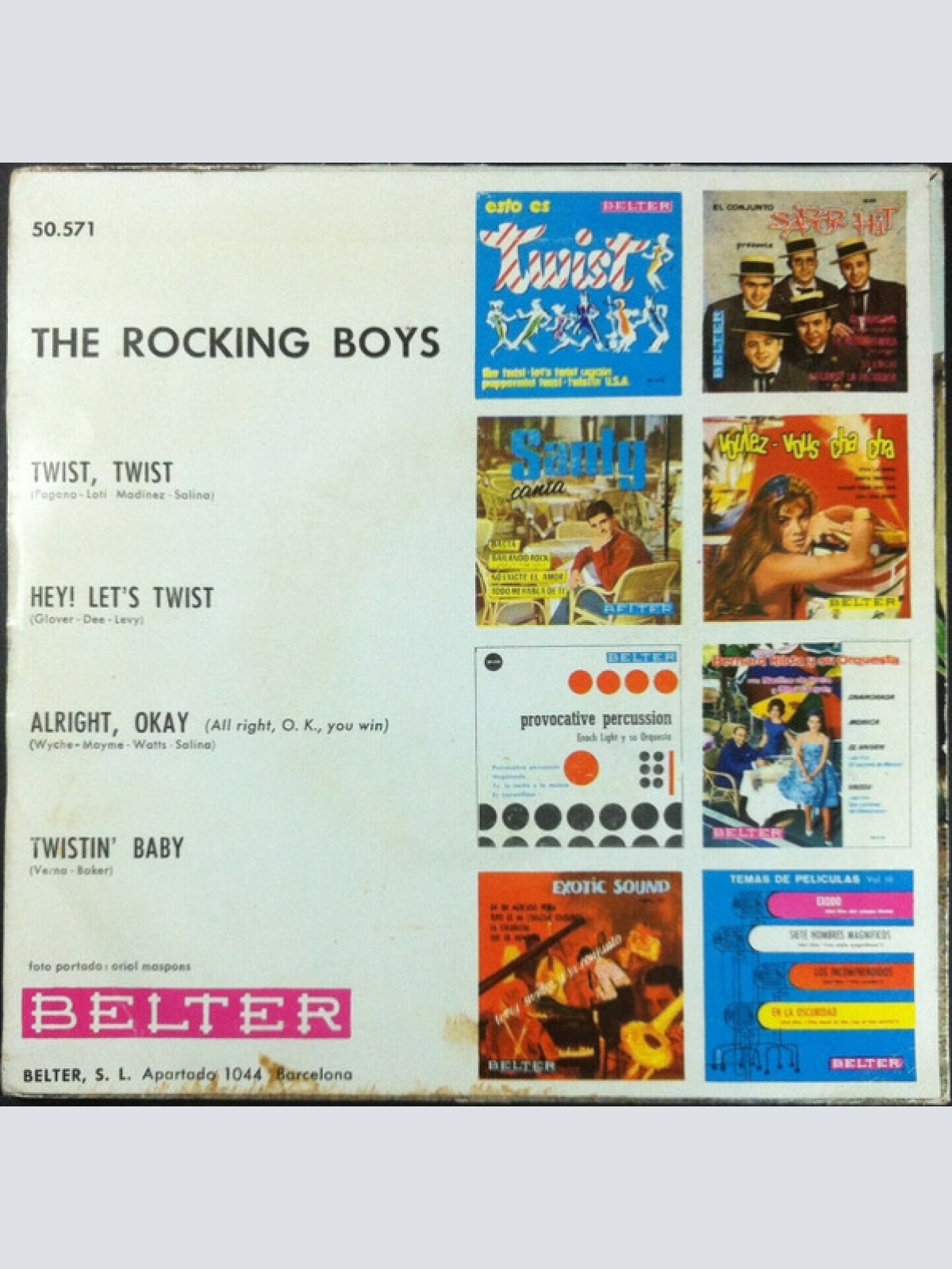 Vinyl / The Rocking Boys (2) - Twist - Twist