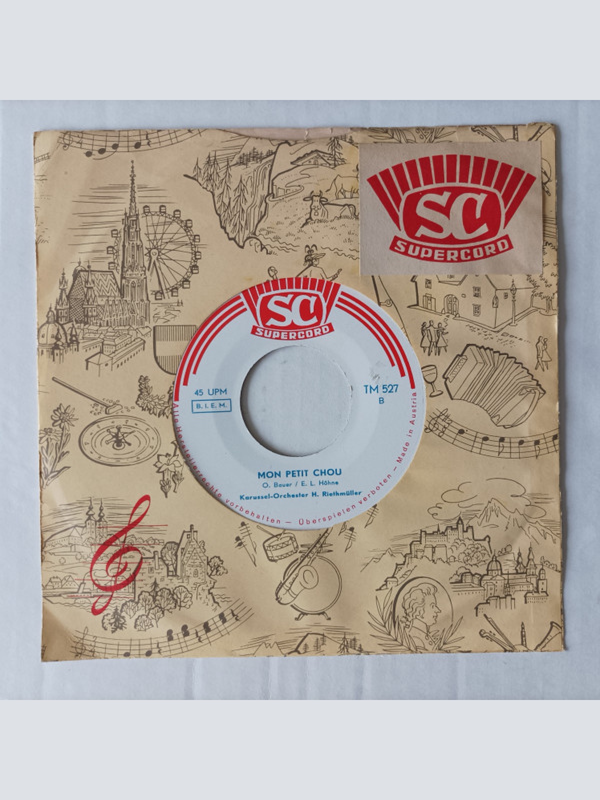 Vinyl / Karussel-Orchester Heinrich Riethmüller - Karussel-Orchester Heinrich Riethmüller