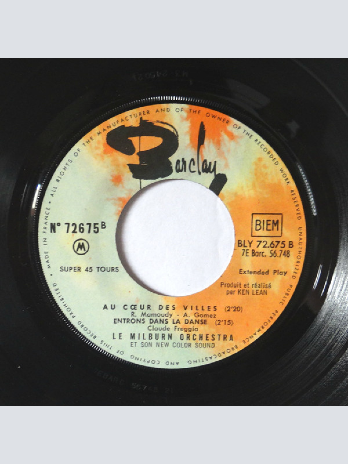 Vinyl / Le Milburn Orchestra Et Son New Color Sound - La Saison Des Amours (Tannhäuser De Richard Wagner)