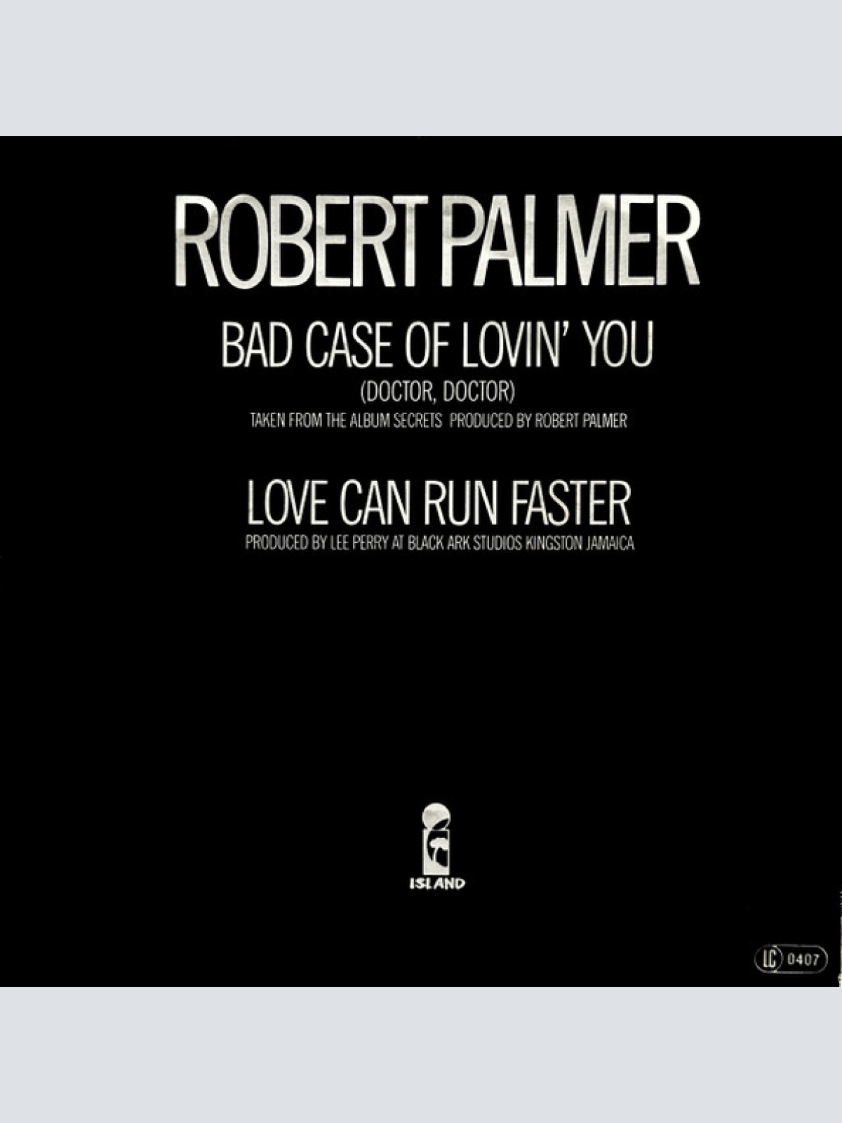 Vinyl / Robert Palmer - Bad Case Of Lovin' You (Doctor, Doctor)