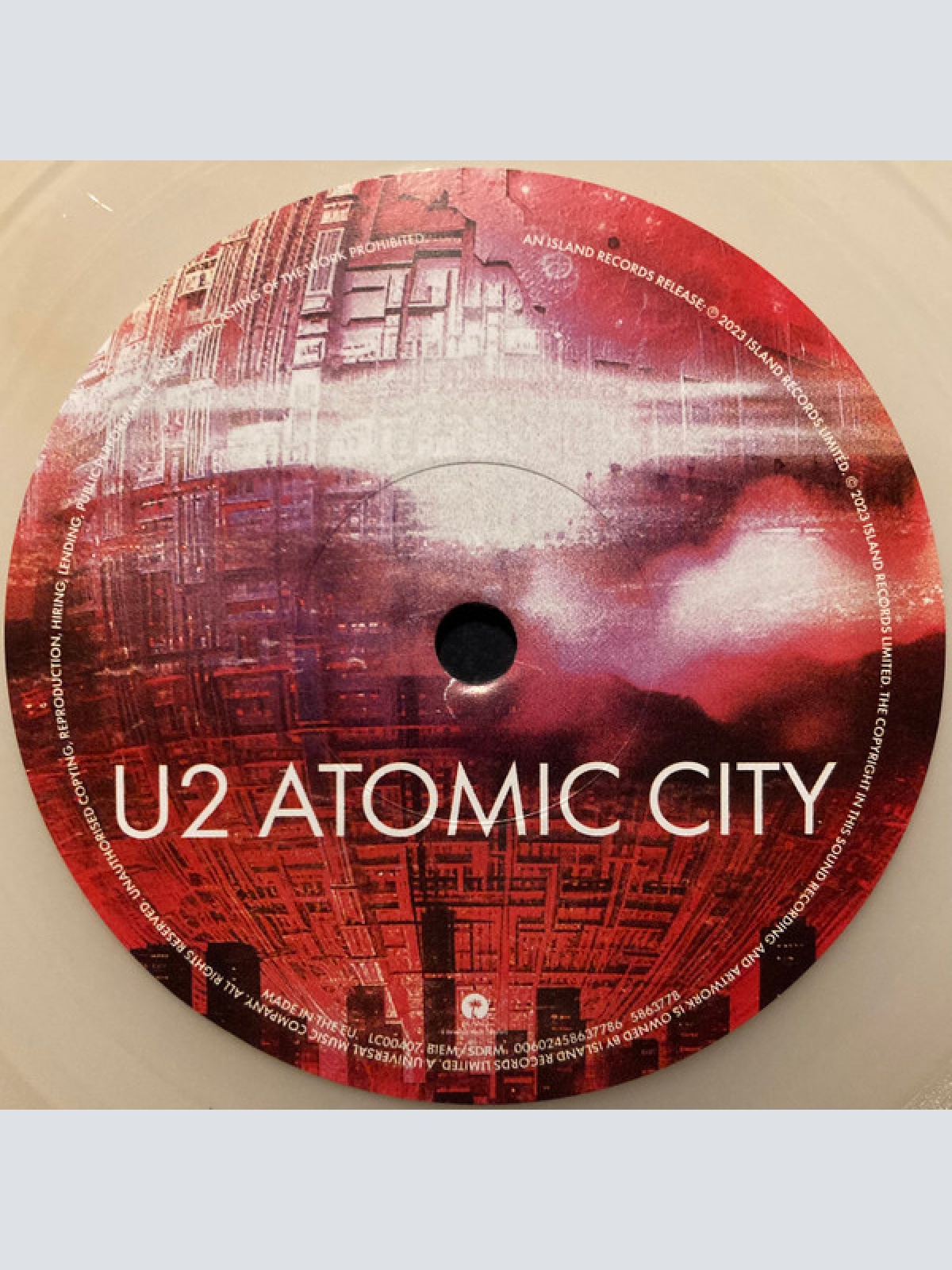 Vinyl / U2 - Atomic City