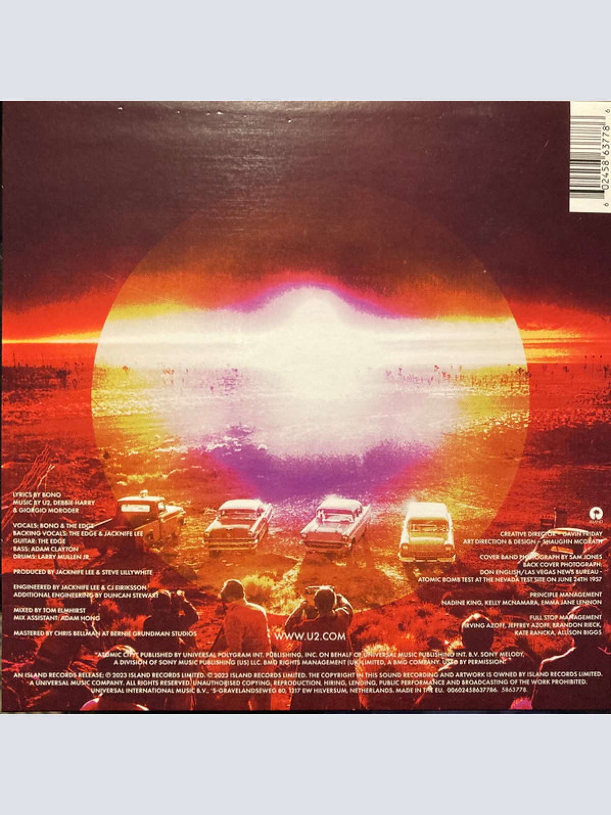 Vinyl / U2 - Atomic City