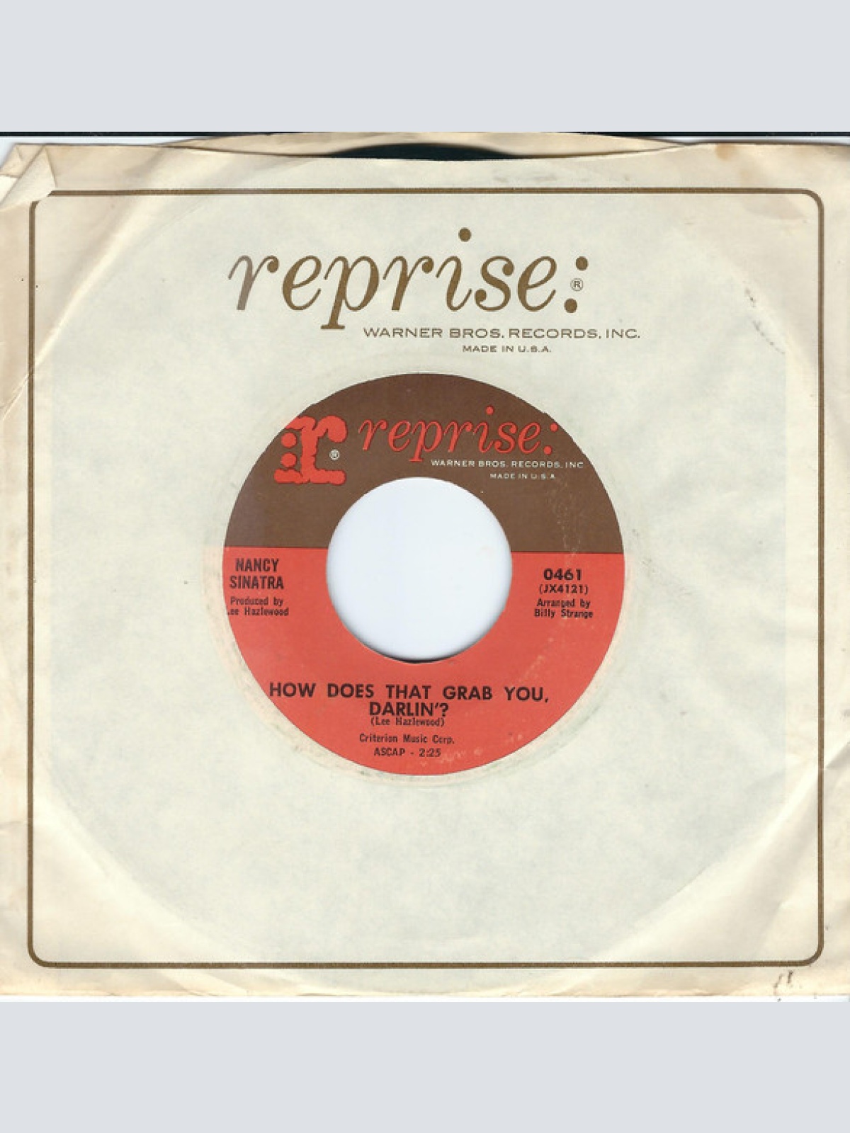 Vinyl / Nancy Sinatra - How Does That Grab You, Darlin'? / The Last Of The Secret Agents?