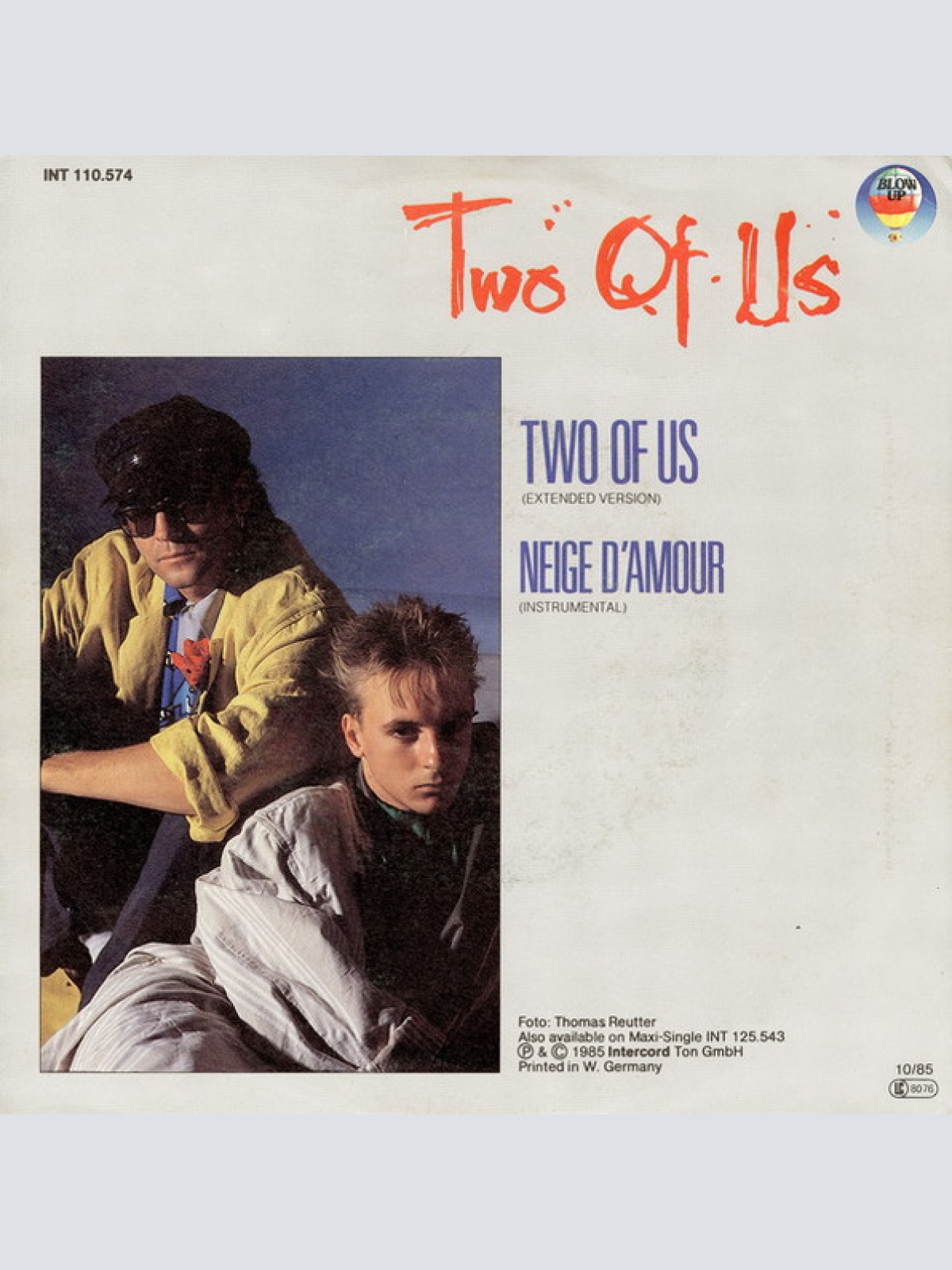 Vinyl / Two Of Us - Two Of Us