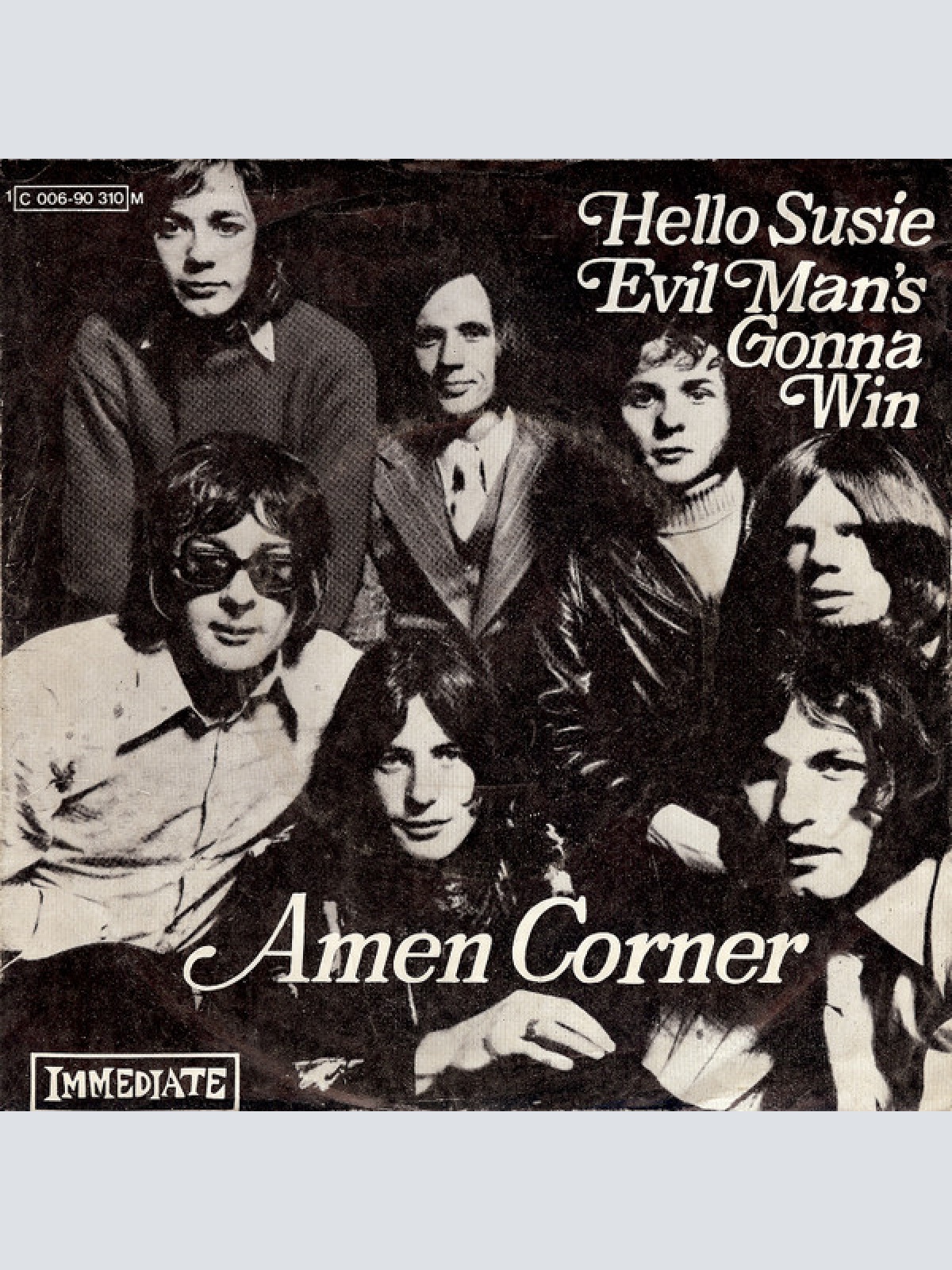 Vinyl / Amen Corner - Hello Susie / Evil Man's Gonna Win