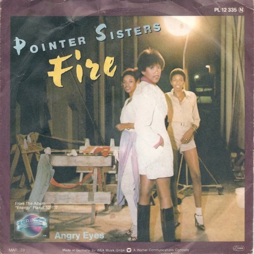Vinyl / Pointer Sisters - Angry Eyes / Fire