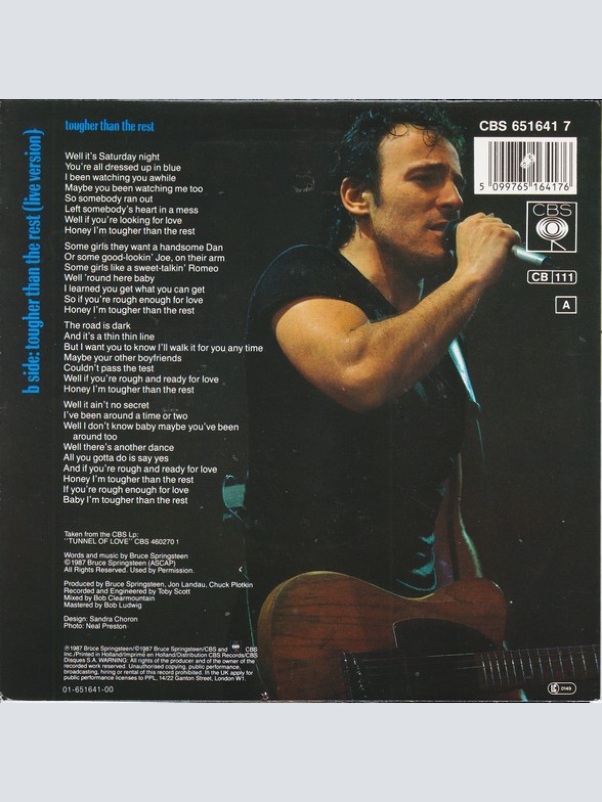 Vinyl / Bruce Springsteen - Tougher Than The Rest