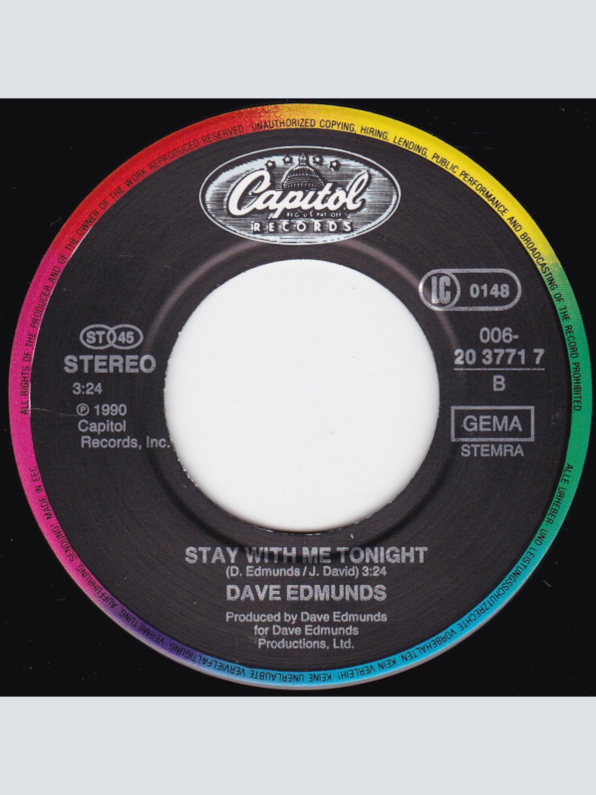 Vinyl / Dave Edmunds - Closer To The Flame