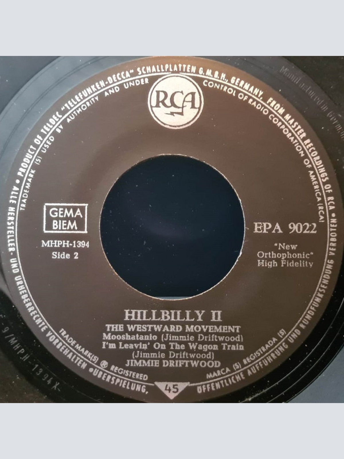 Vinyl / Jimmie Driftwood* - The Westward Movement