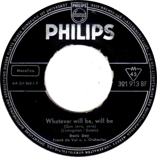 Vinyl / Doris Day - Whatever Will Be, Will Be (Que Sera, Sera)