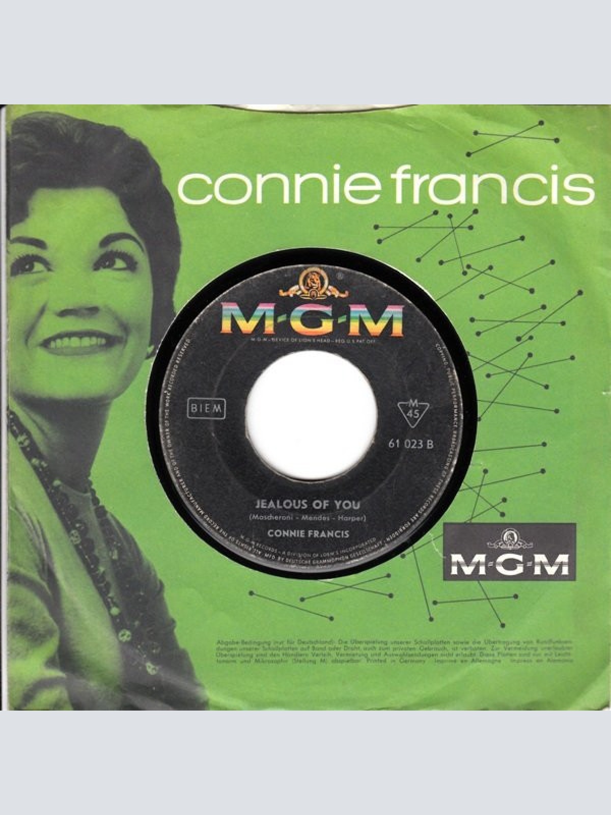 Vinyl / Connie Francis - Everybody's Somebody's Fool