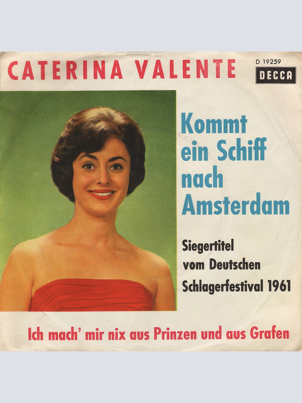 Vinyl / Caterina Valente - Kommt Ein Schiff Nach Amsterdam