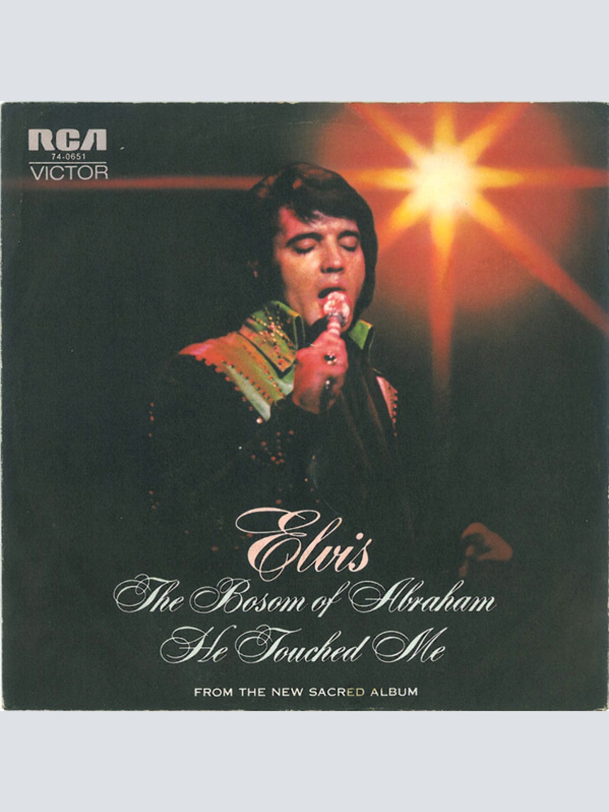 Vinyl / Elvis* - The Bosom Of Abraham / He Touched Me