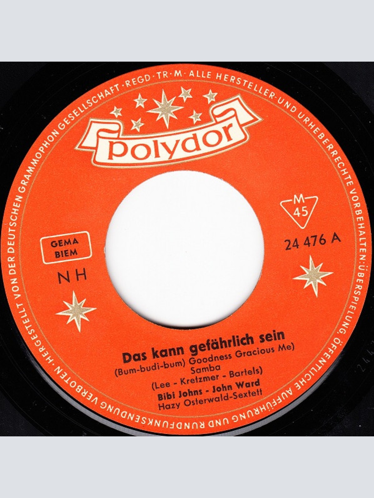 Vinyl / Bibi Johns / John Ward (2) - Das Kann Gefährlich Sein / Es War In Der Wüste Sahara