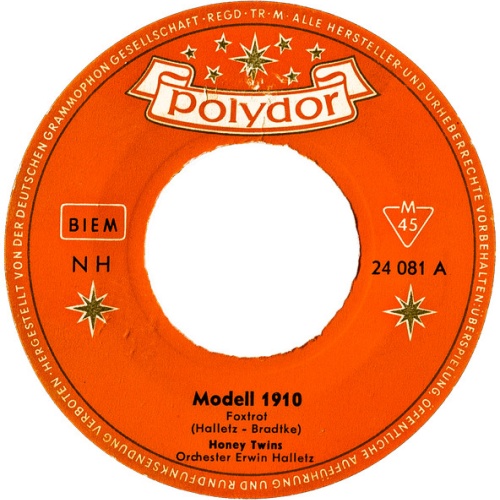 Vinyl / Honey Twins - Modell 1910