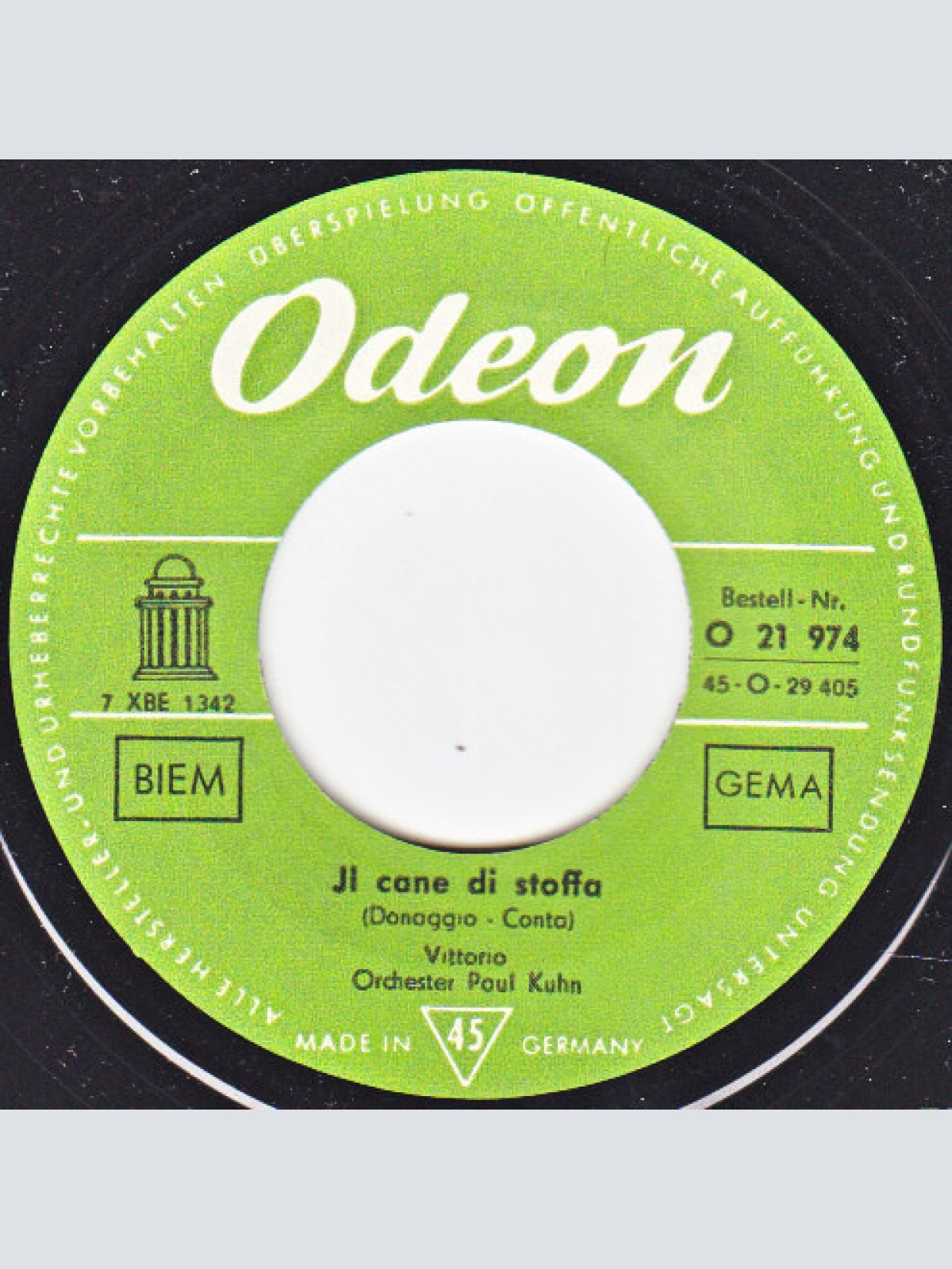 Vinyl / Vittorio* - Il Cane Di Stoffa