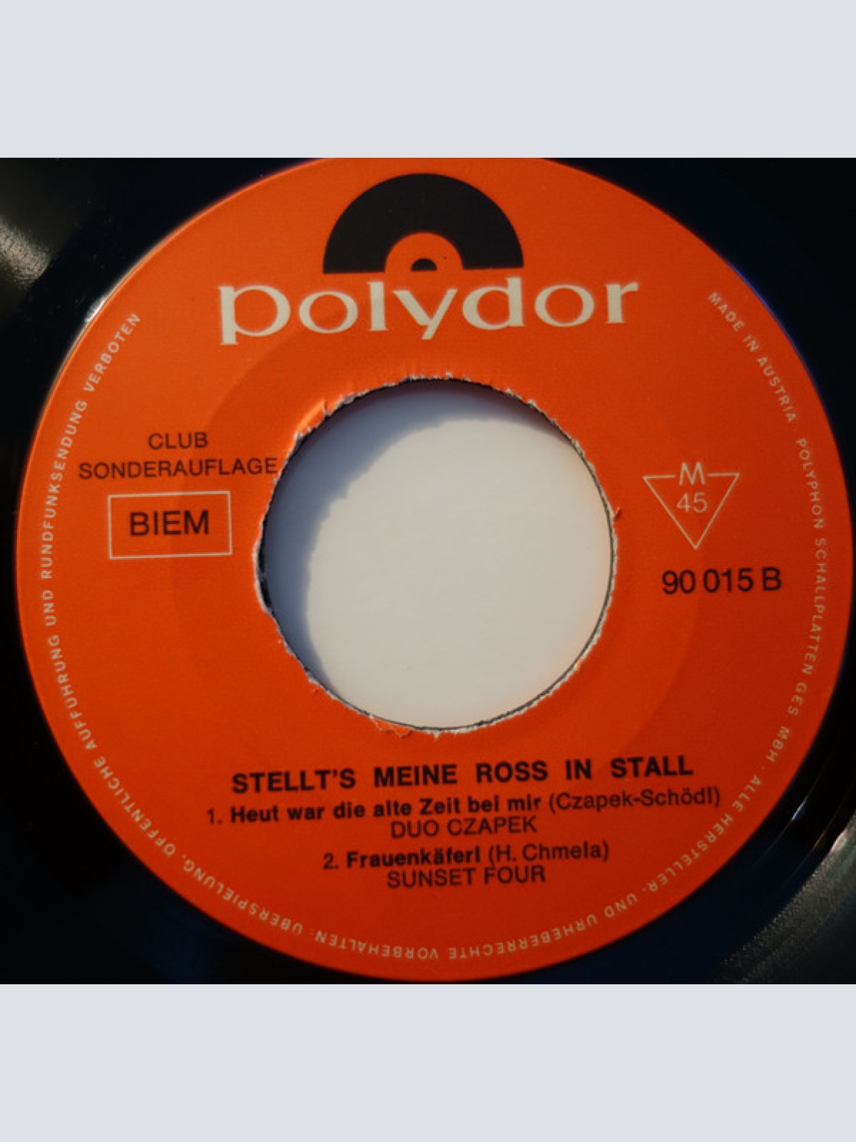 Vinyl / Paul Hörbiger - Stellt's Meine Ross In Stall