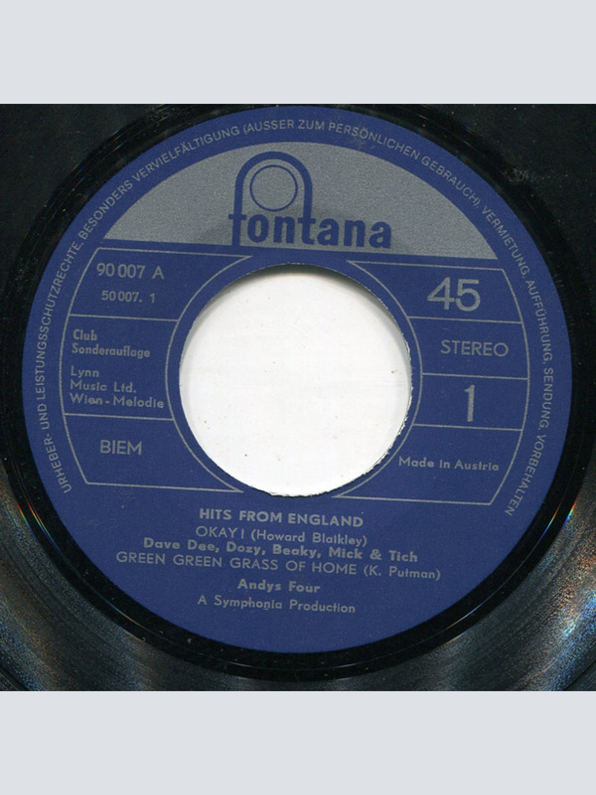 Vinyl / Various - Hits From England