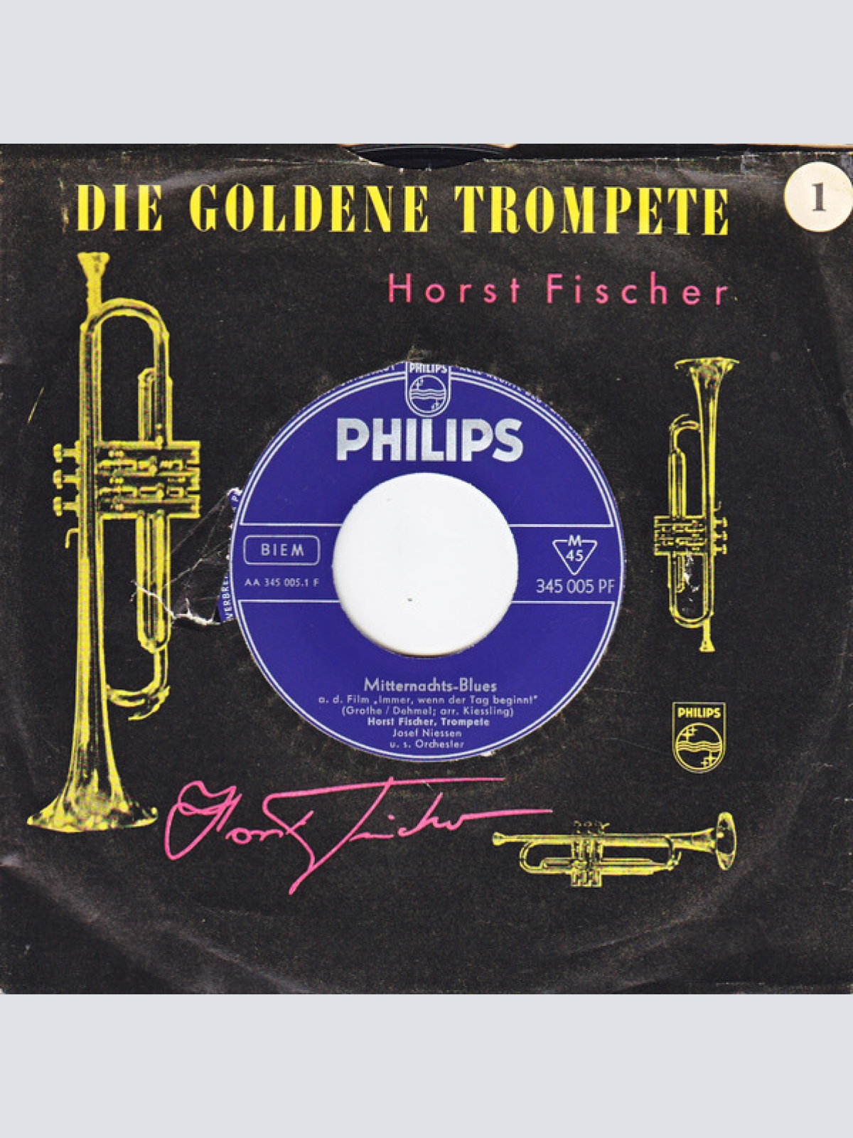 Vinyl / Horst Fischer - Mitternachts-Blues