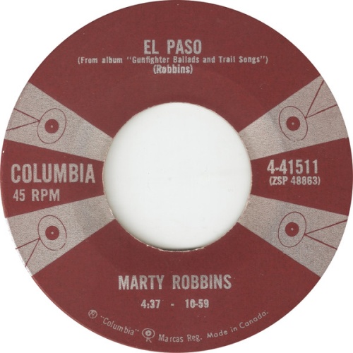 Vinyl / Marty Robbins - El Paso / Running Gun