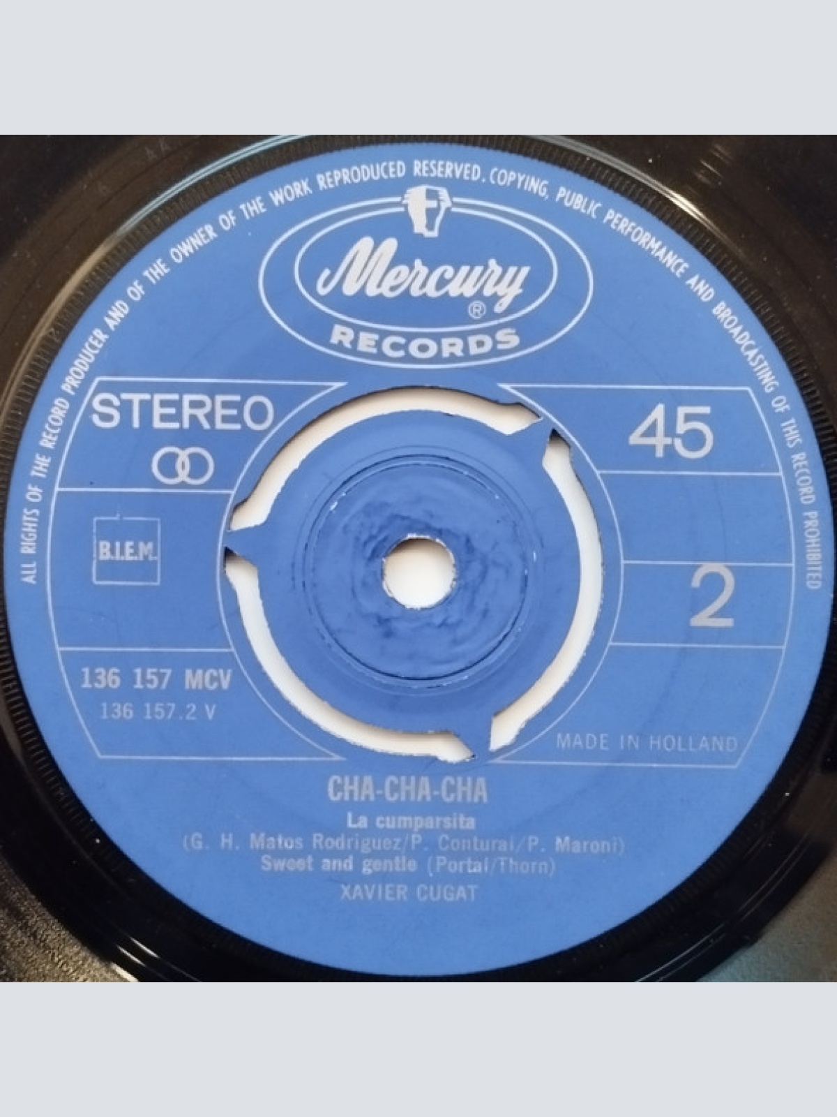 Vinyl / Xavier Cugat And His Orchestra - Cha Cha Cha