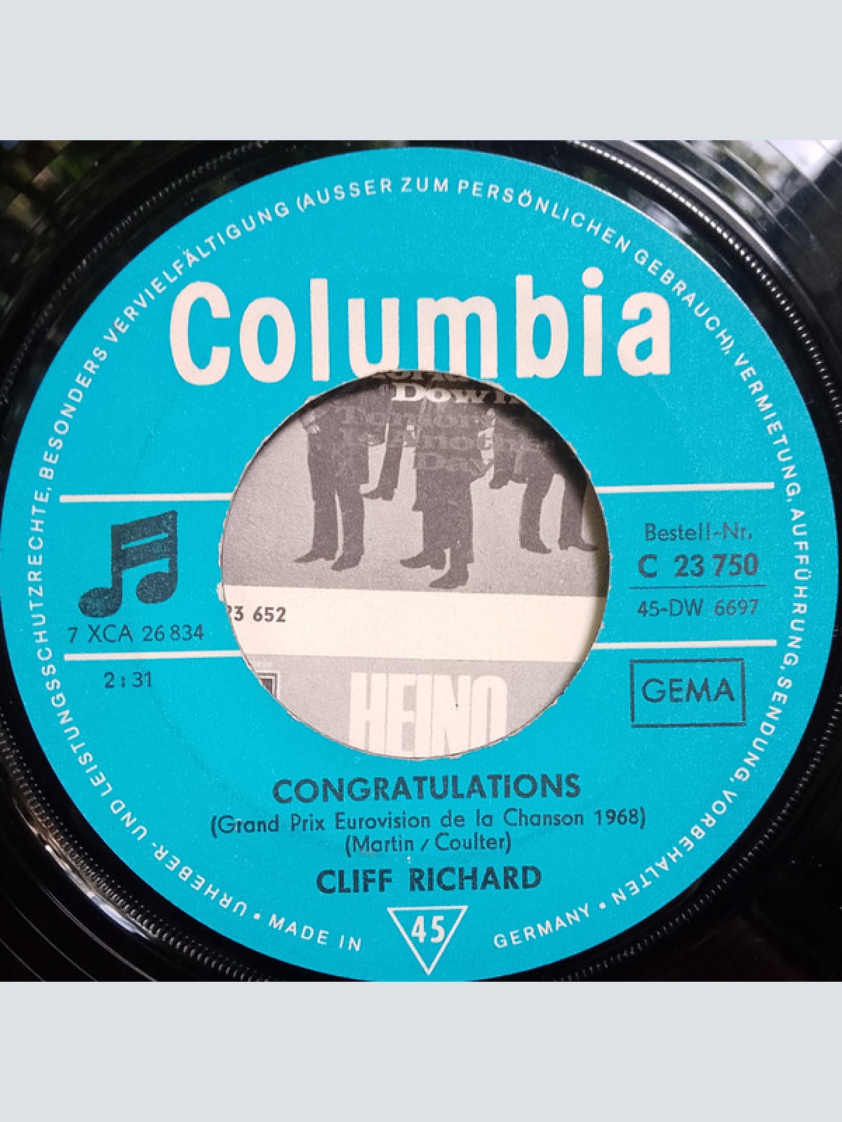 Vinyl / Cliff Richard - Congratulations