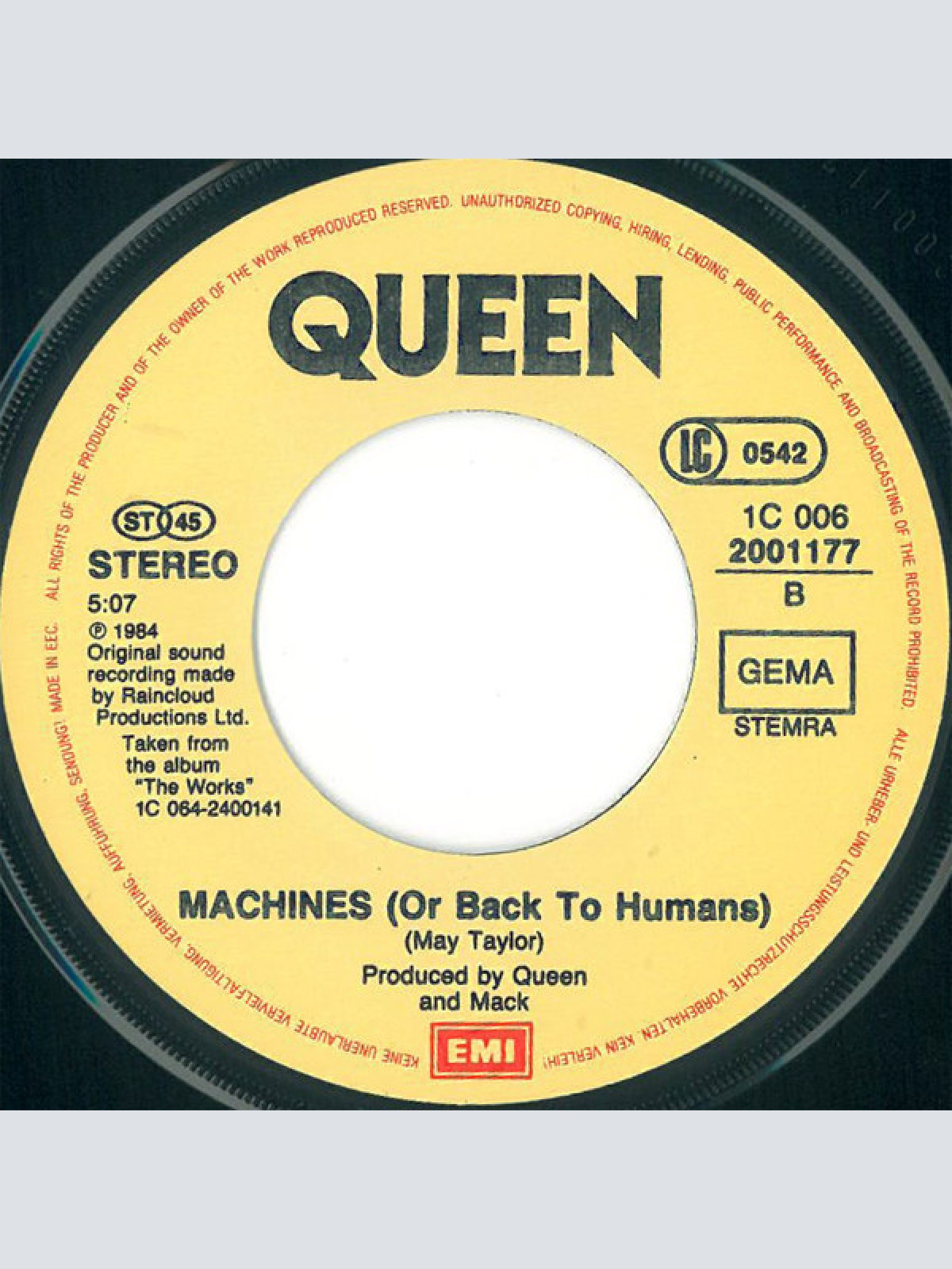 Vinyl / Queen - I Want To Break Free