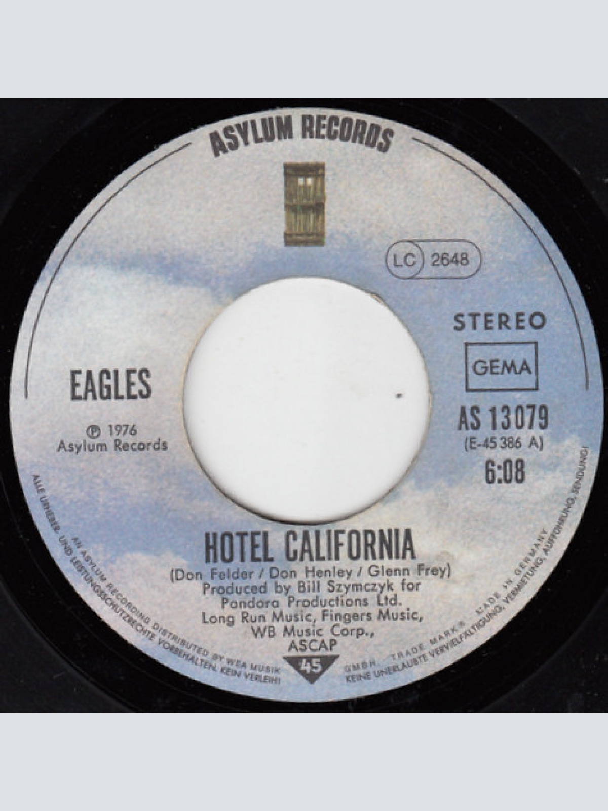 Vinyl / Eagles - Hotel California
