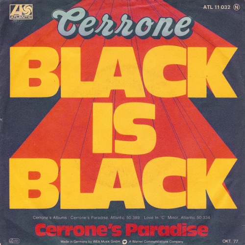 Vinyl / Cerrone - Black Is Black