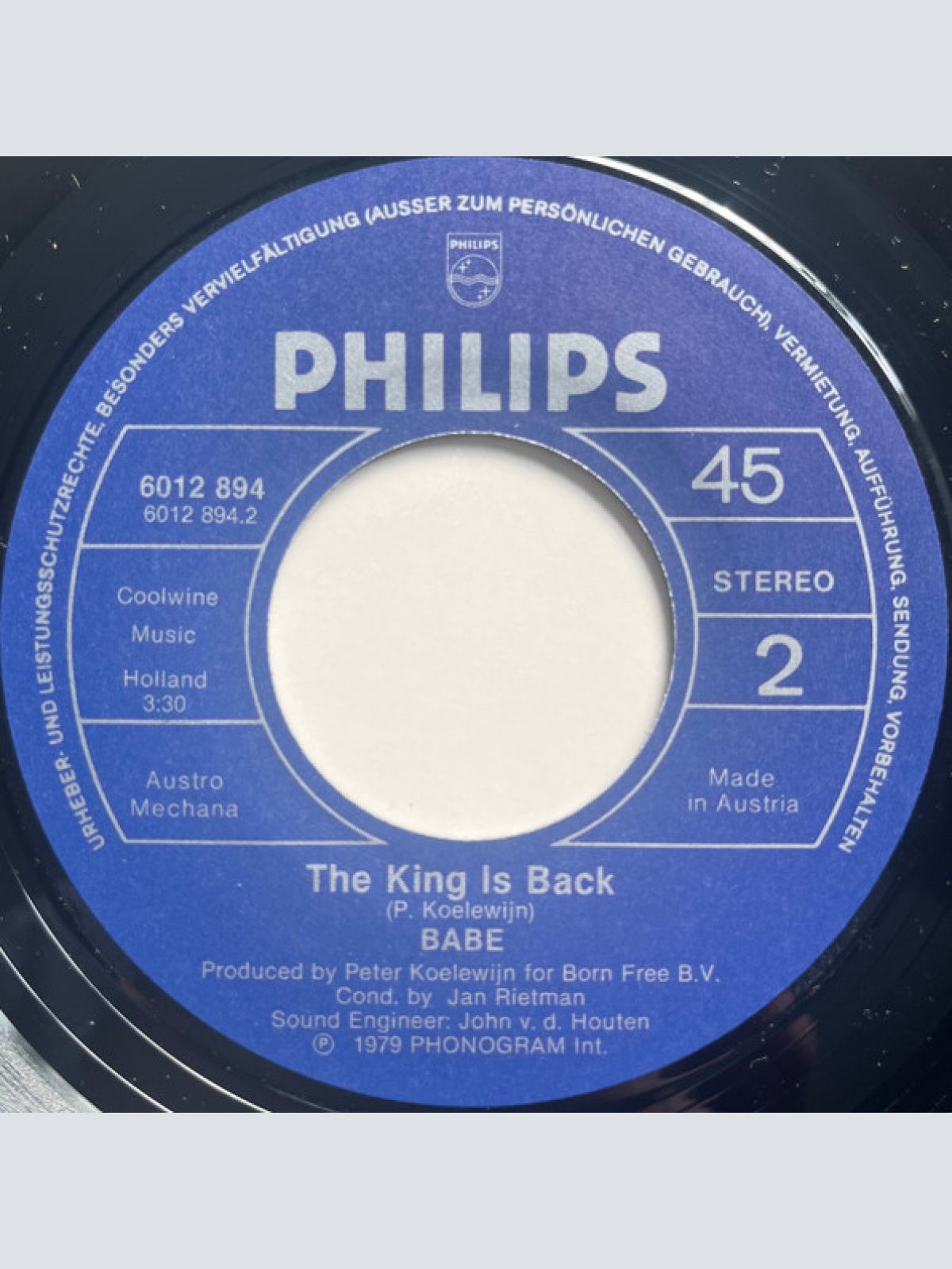 Vinyl / Babe (2) - Please Me, Please Do